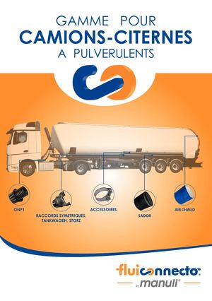 Gamme pour camions citernes à pulvérulents